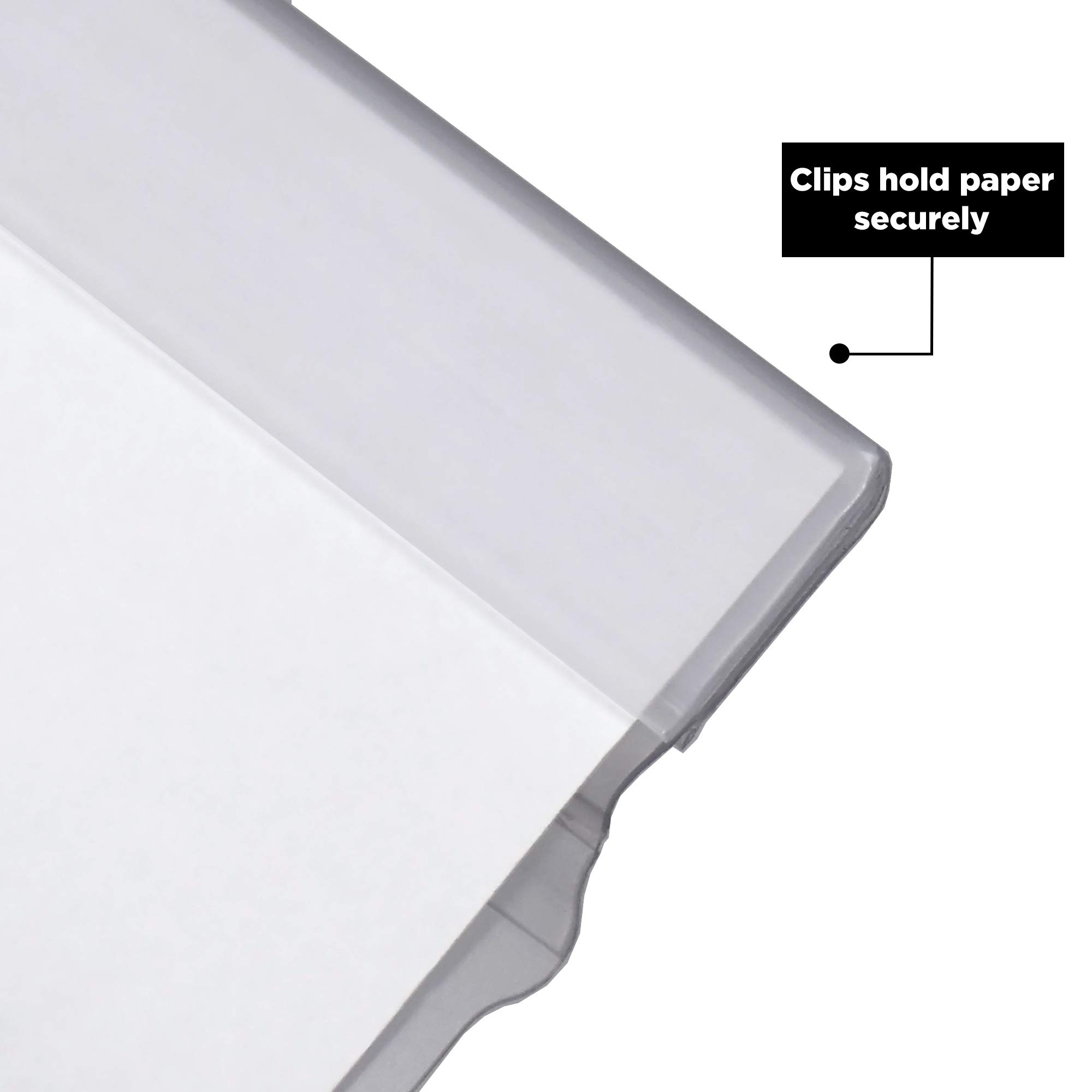 Carstens 16-Pocket Kardex-Visitray Document Filing System for 8" x 5" Sheets, Blue - Image 6