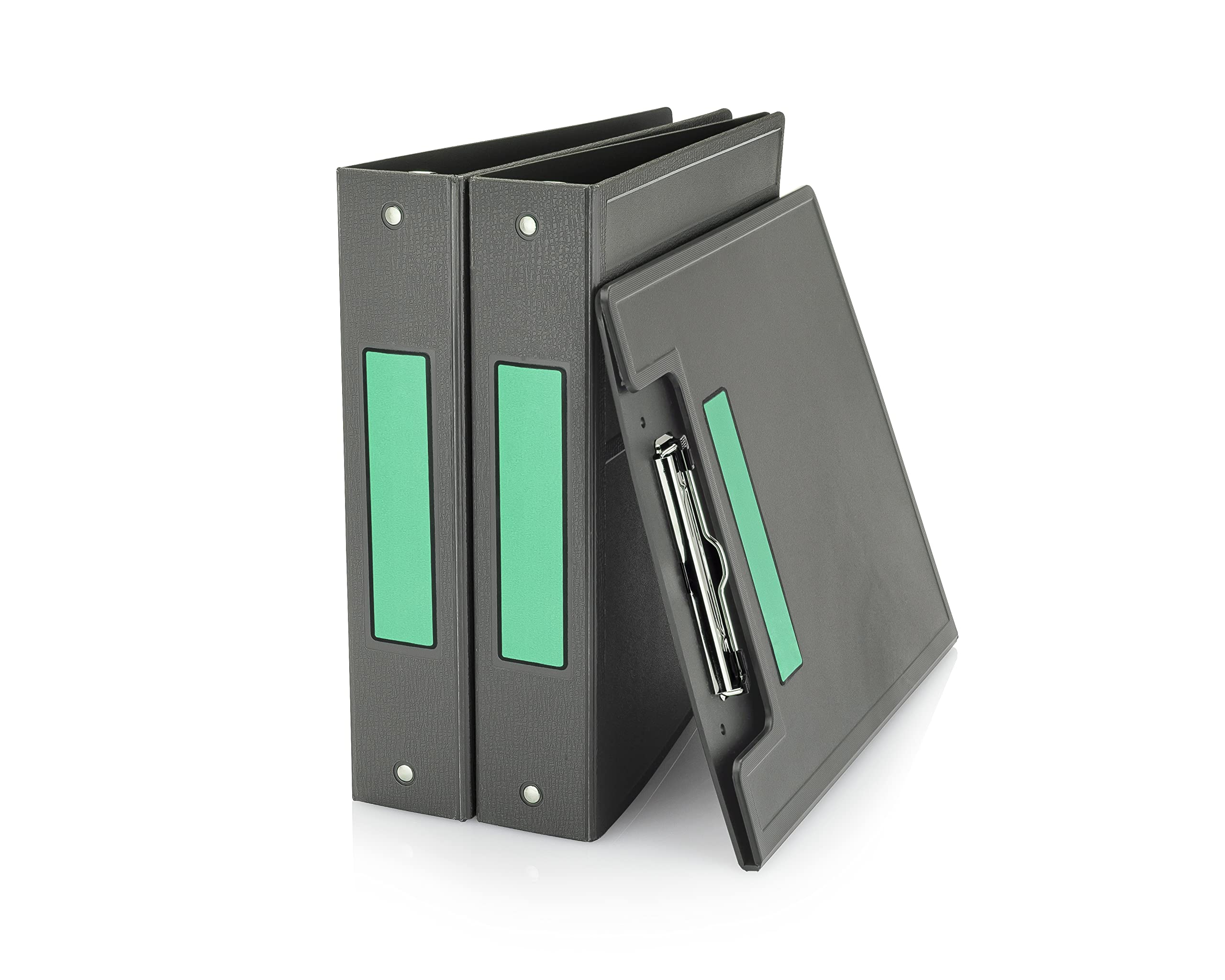 Carstens Adhesive Sticker Labels, 5 3/8” x 1 3/8”, Binder Labels for 1.5” – 4” Ring Binder Spines, Aqua, Roll of 200 - Image 5