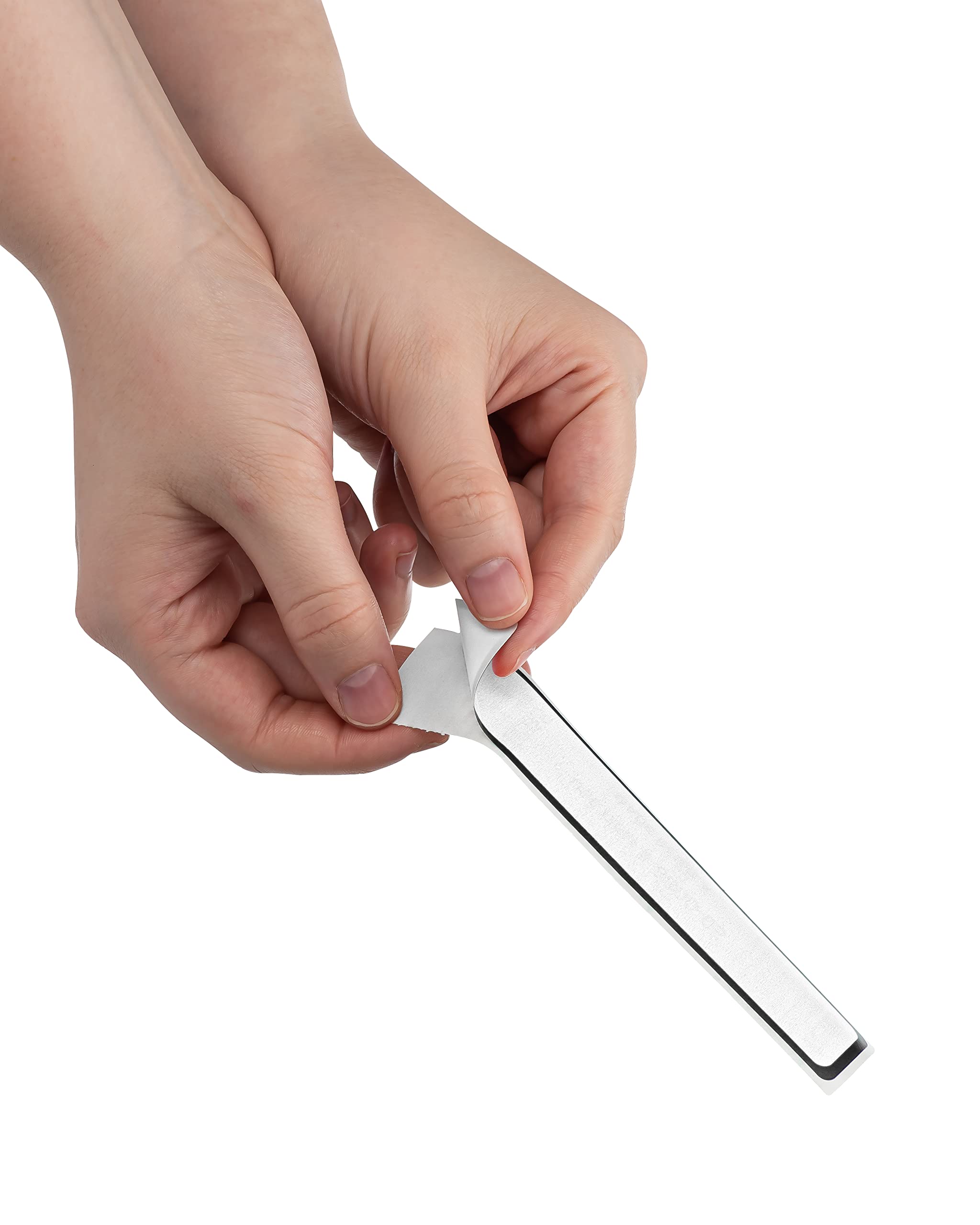 Carstens Adhesive Sticker Labels, 5 3/8” x 1”, Binder Labels for 1” Ring Binder Spines, White, Roll of 200 - Image 3