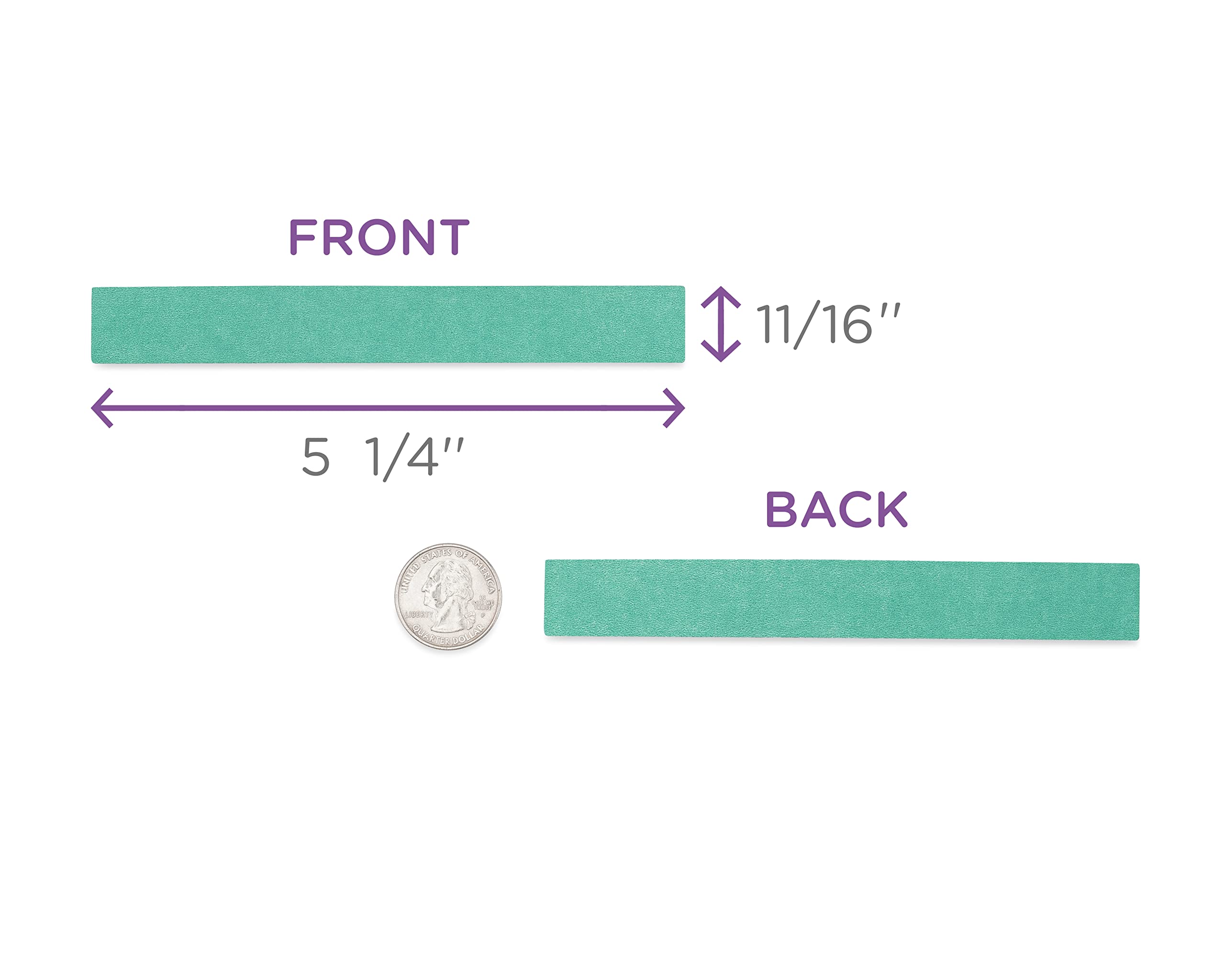 Carstens - Aqua 1 Inch Binder Spine Insert Cards, 5.25 x .6875 Inch, Pack of 100 (8390 Series) - Ideal for 1 Inch Spine Insert Adhesive Pockets - Image 3