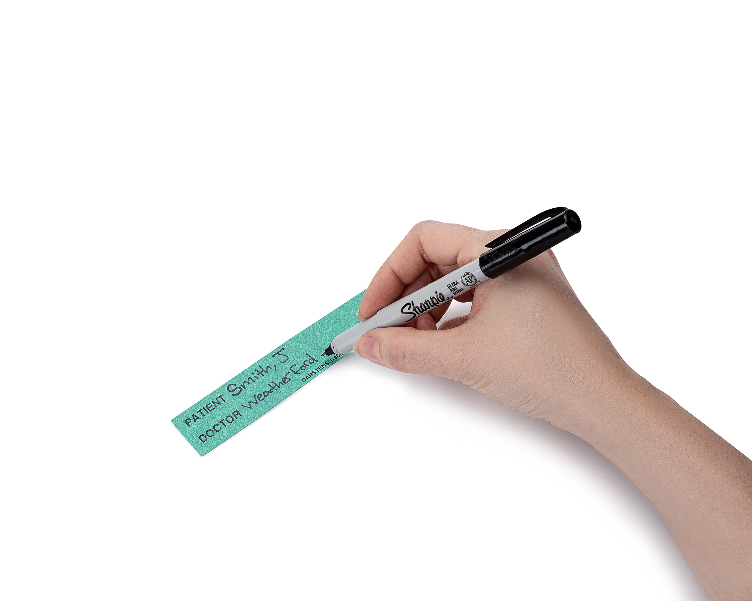 Carstens - Aqua Patient/Doctor Preprinted ID Cards for 1.5 – 4” Ring Binder Spines - Pack of 100 (1649-13) - Ideal Medical Record Labels for 3 Ring Binders - Image 4