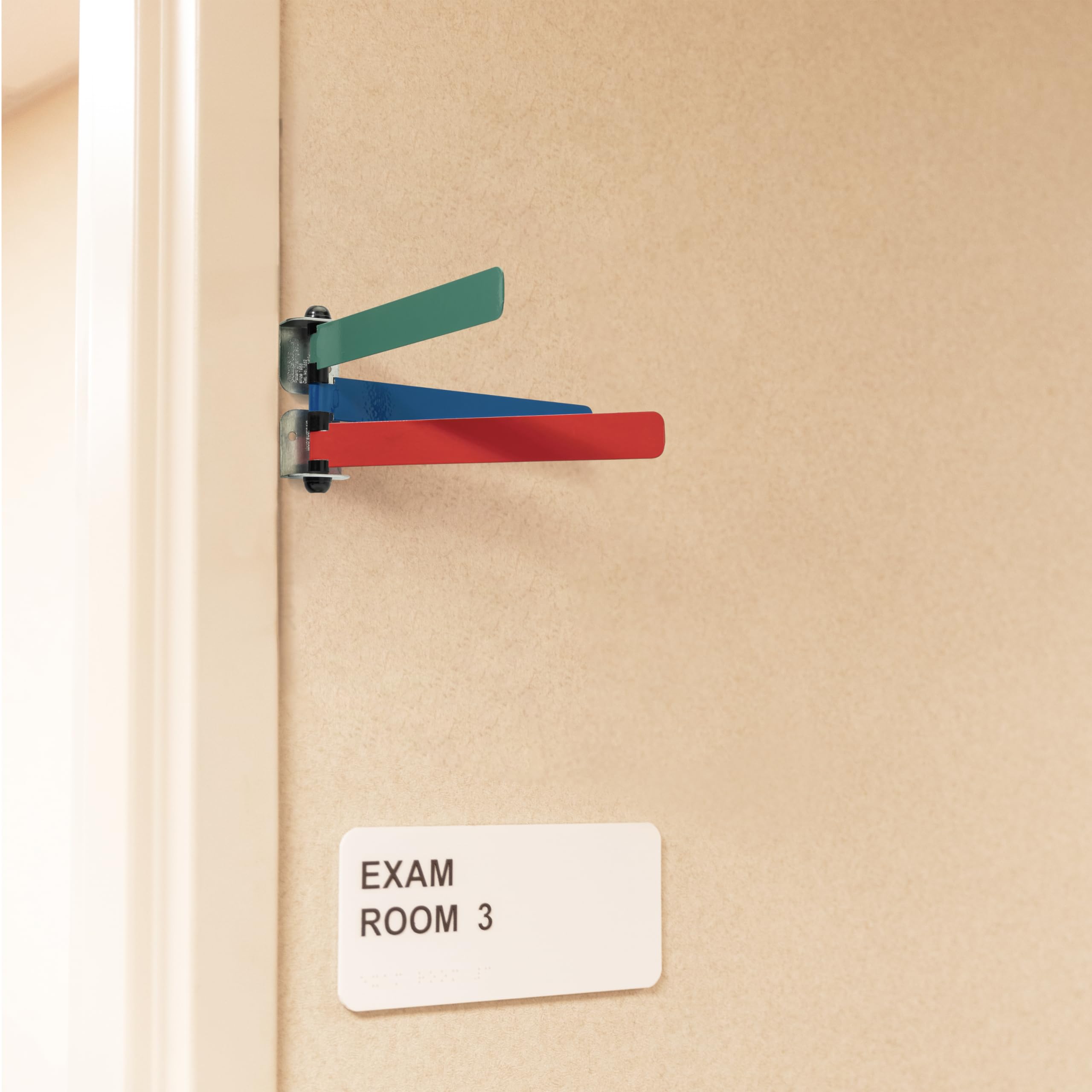 Carstens Exam Room Status & Signal Flags – 3 Flags, Red, Blue, Green - Image 4