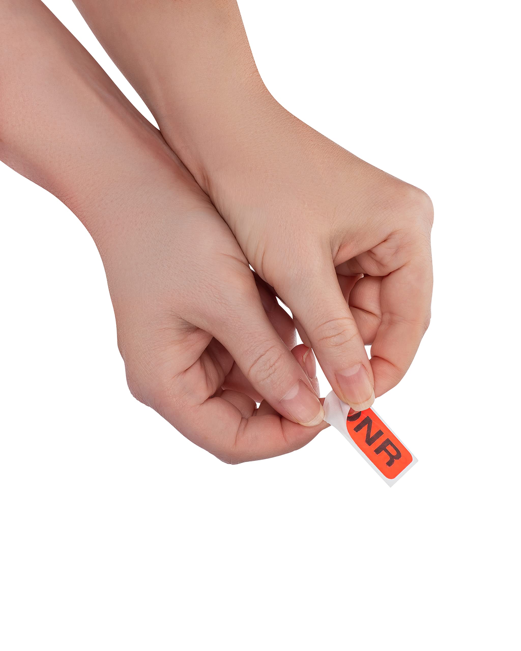 Carstens Medical Stickers – DNR Alert and Instruction Labels for Medical Charts, Red and Black, Roll of 100 Patient Chart Labels, W1.5" x H.75" - Image 4