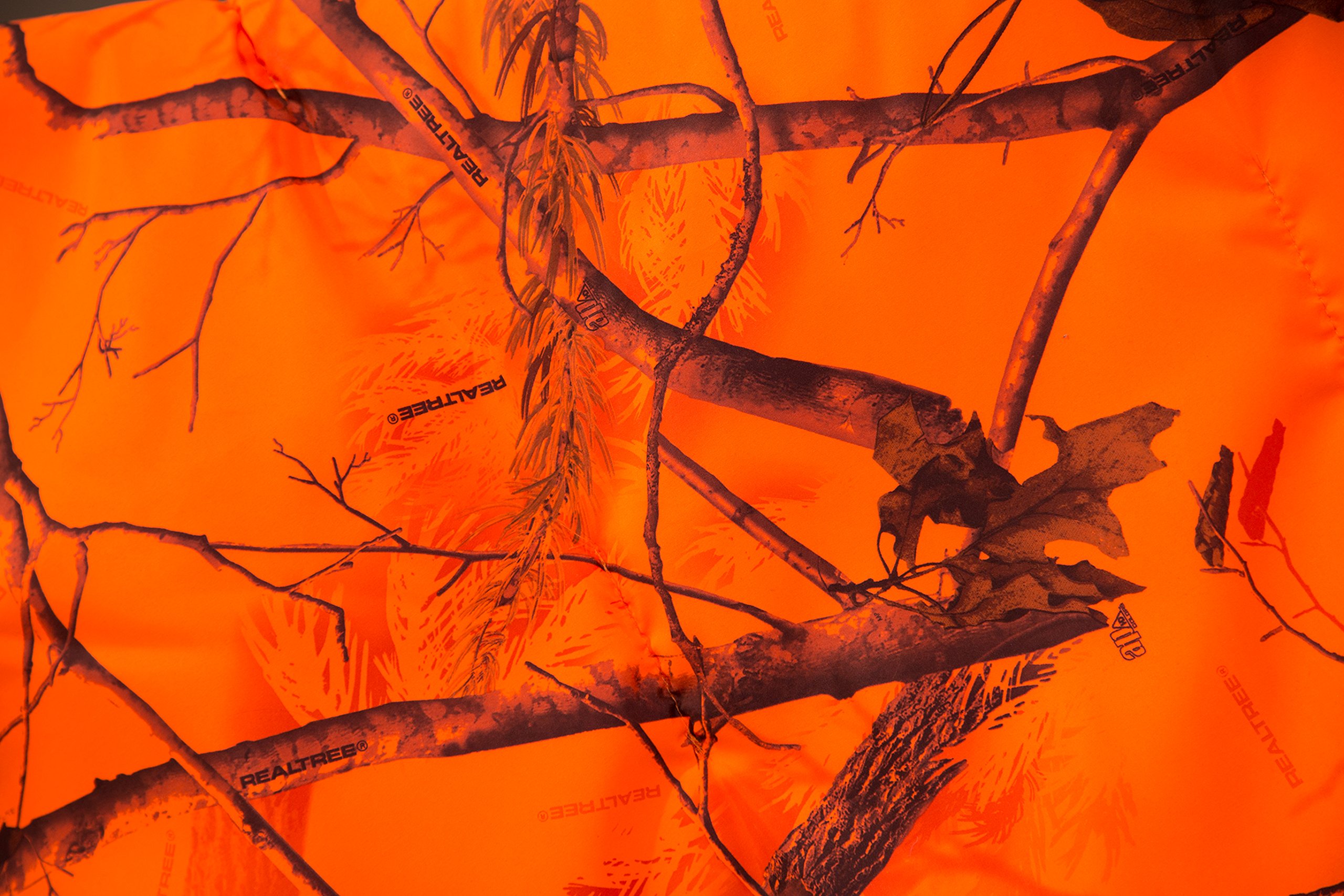 Carstens Real Tree AP Camo 3-Piece Crib Sheet Set, Orange - Image 3